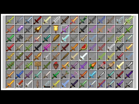 18 Custom Swords Minecraft Data Pack