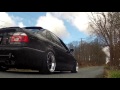 BMW E39 540i drifting, flybys, burnouts, launches, best sounding 540i