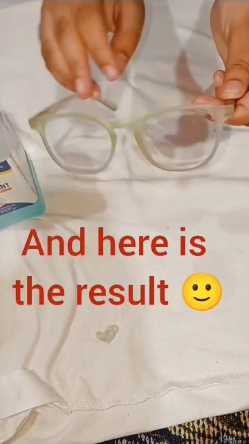 How to clean chashma 👓 with three things #shorts #trending #chashma # ...