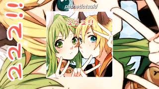 Len & Gumi - Ah, It's a Wonderful Cat Life ~(Sped up) Vocaloid ♡