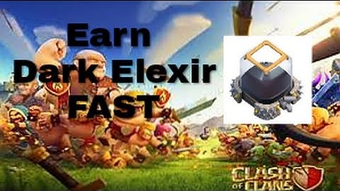 Clash of Clans - How to get Dark Elixir fast - 2016.