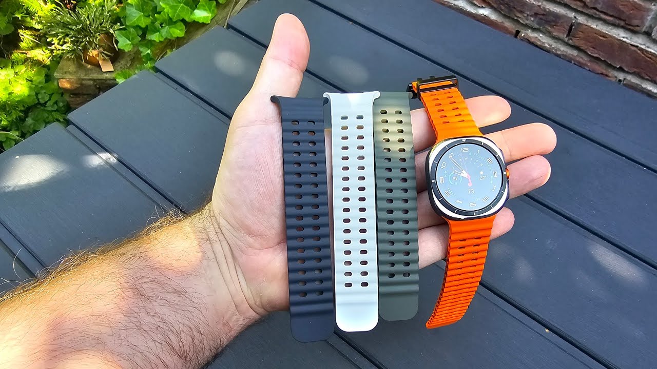 Galaxy Watch ULTRA | All Marine Band Colours - YouTube Galaxy Watch ULTRA | All Marine Band Colours - YouTube