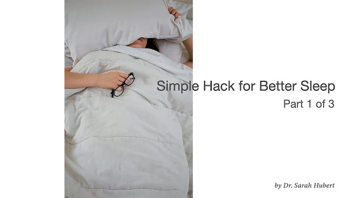 Simple sleep hack to help you breathe better and s...