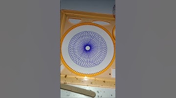 How to make Spirograph at Home #shorts #spirograph #trending #ytshorts #youtube #spirographartsworld