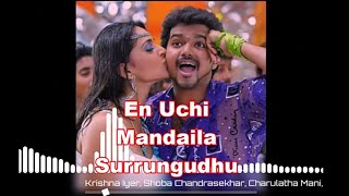 vettaikaaran-uchi mandai- thalapathy - tamil high quality audio and - lyrical video - vijay, anushka