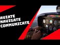Aviate navigate communicate  motto for pilots