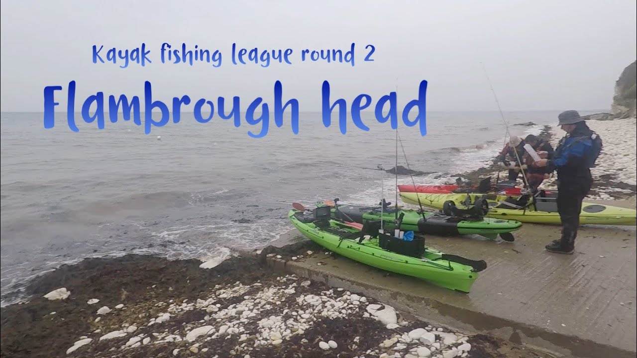 Kayak fishing league round 2 Flambrough Head YouTube