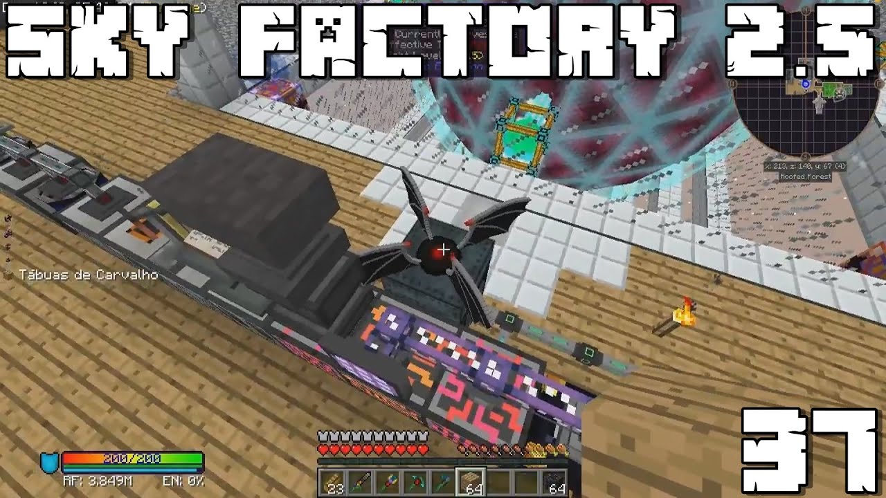 SKY FACTORY 2.5 REBORN EP 37 - YouTube