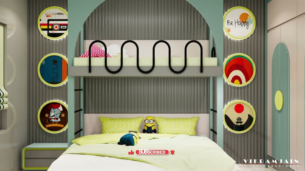 GLIMPSE OF KIDS BEDROOM | INTERIOR DESIGNER | VIKRAM JAIN