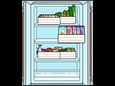 Заполняем холодильник в Тока Бока 🌽🥦🍎🥝🥚🍕🥩 - YouTube