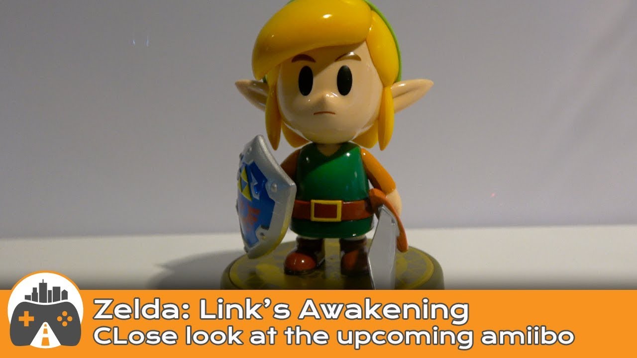Amiibo] Link - The Legend of Zelda: Link's Awakening - Close Look - YouTube