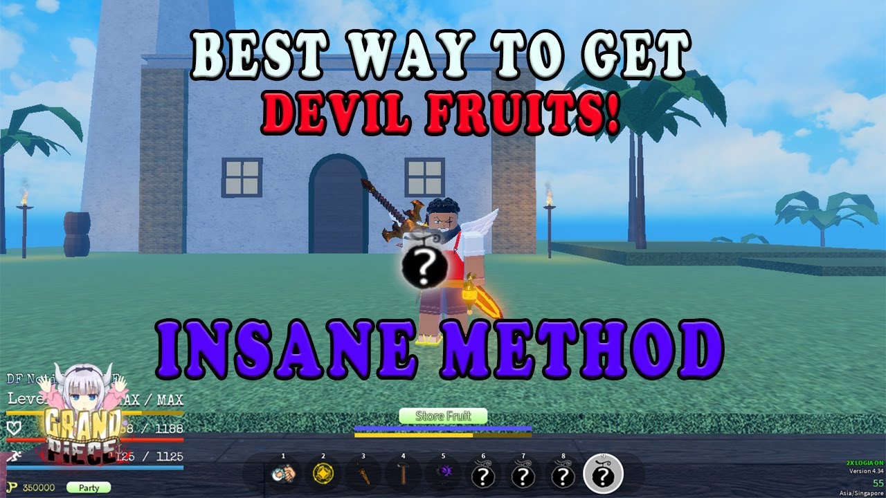 BEST WAY TO GET DEVIL FRUITS! Grand Piece Online YouTube
