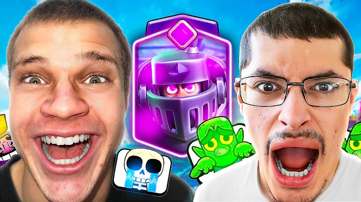 Trolling Streamers Using *NO SKILL DECKS* in Clash Royale