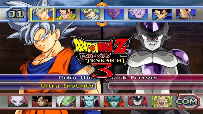 Dragon Ball Z: Tenkaichi 3 ISO DIVINA MOD 2022 Novos Personagens Novas  Transformações Divinas! 