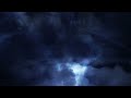 Thunder sky cinematic free stock footage dark sky with lighting sound  premium footage  4k