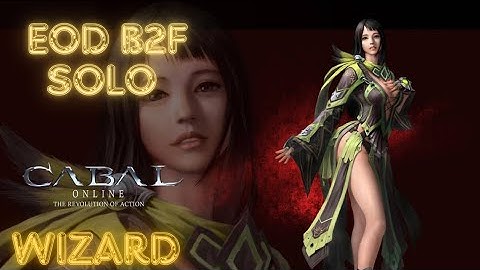 Wizard Solo Epaulet Of undead B2F (Eodb2f) Dungeon Cabal Infinite Combo