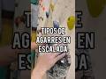 Tipos de AGARRES en escalada