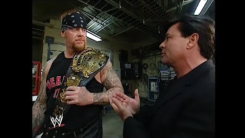 Eric Bischoff meets The Undertaker! RAW 07/15/2002