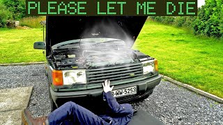 My abandoned Range Rover P38 has a big problem with HEAT...