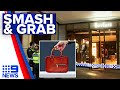 Melbourne boutique targeted in ram raid | 9 News Australia