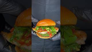 Grilled Chicken Burger with Mojo Verde viral shorts