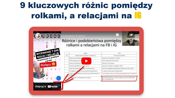 Rolki a relacje na Instagram 9 różnic