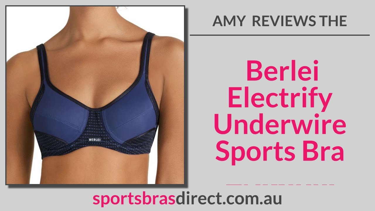 Buy Berlei Electrify Scape Black and Grey Underwired Sports Bra Y556WP  Online at Low Prices in India 