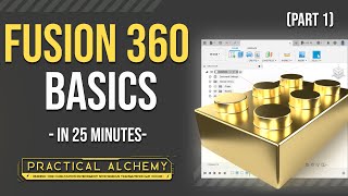 Beginner's Guide to Modeling in Fusion 360 - Beginner Tutorial -  CAD, CNC, 3D Printing (2022)