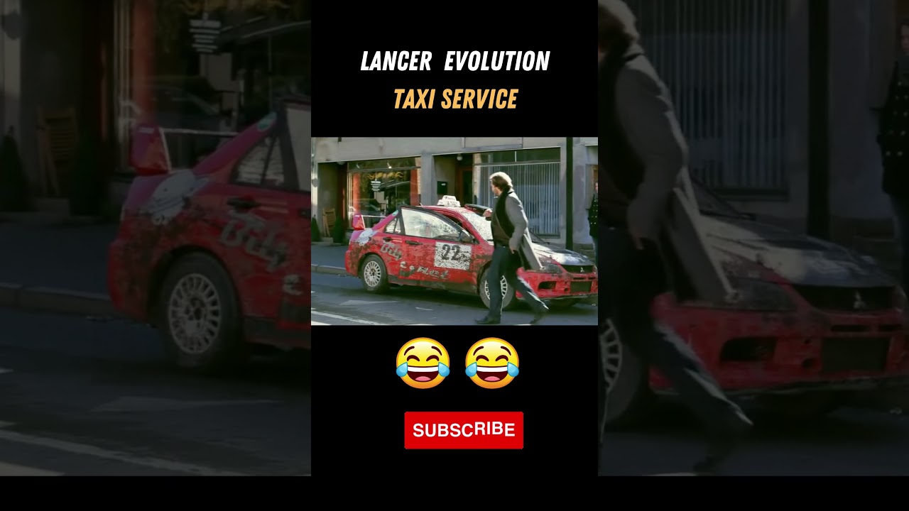 Rally Lancer EVO Taxi service 