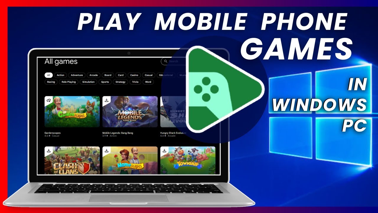 You can now enjoy Google Play Games on your PC - Jaxon