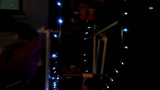 Christmas PVC Ferris wheel with lights