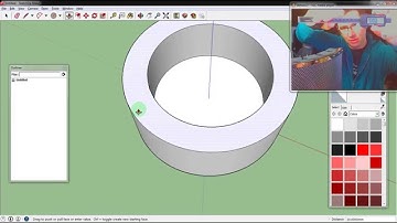 3D modeling a wheel using Sketchup