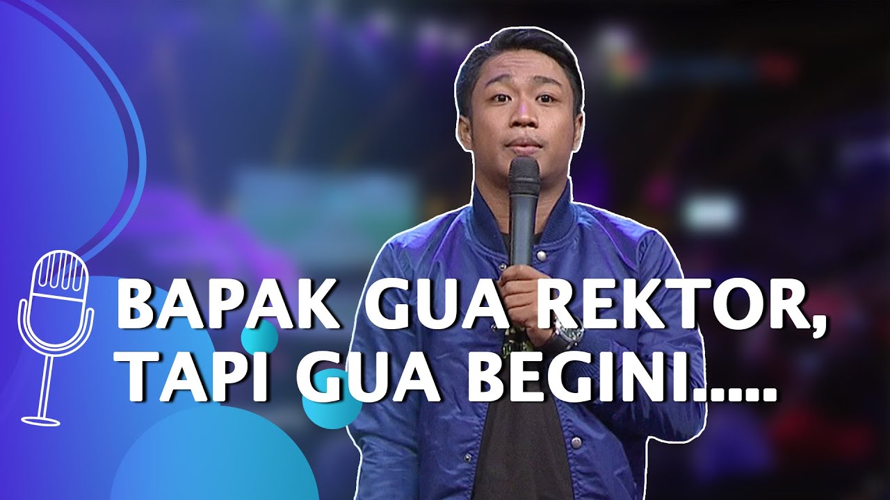 Stand Up Comedy Pras Teguh: Bokap Gua Ini Rektor tapi Anaknya Begini