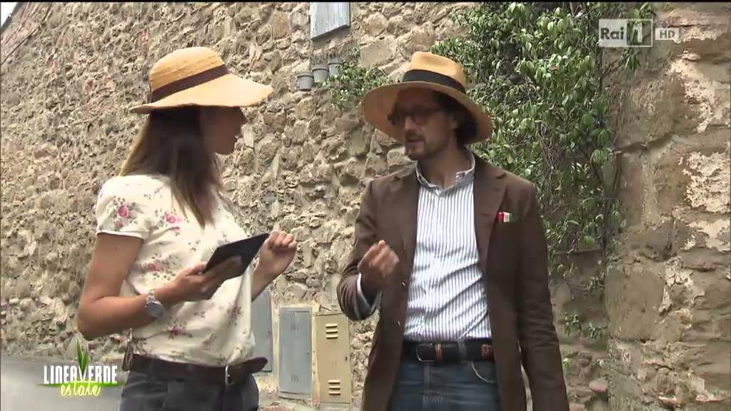 Federico Minghi a Linea Verde Estate - Volpaia