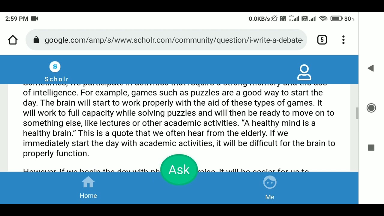 BA Programme 3rd Answer 2 Sem English Fluncey Write A Debate Favouring Or Against The Motion On 
