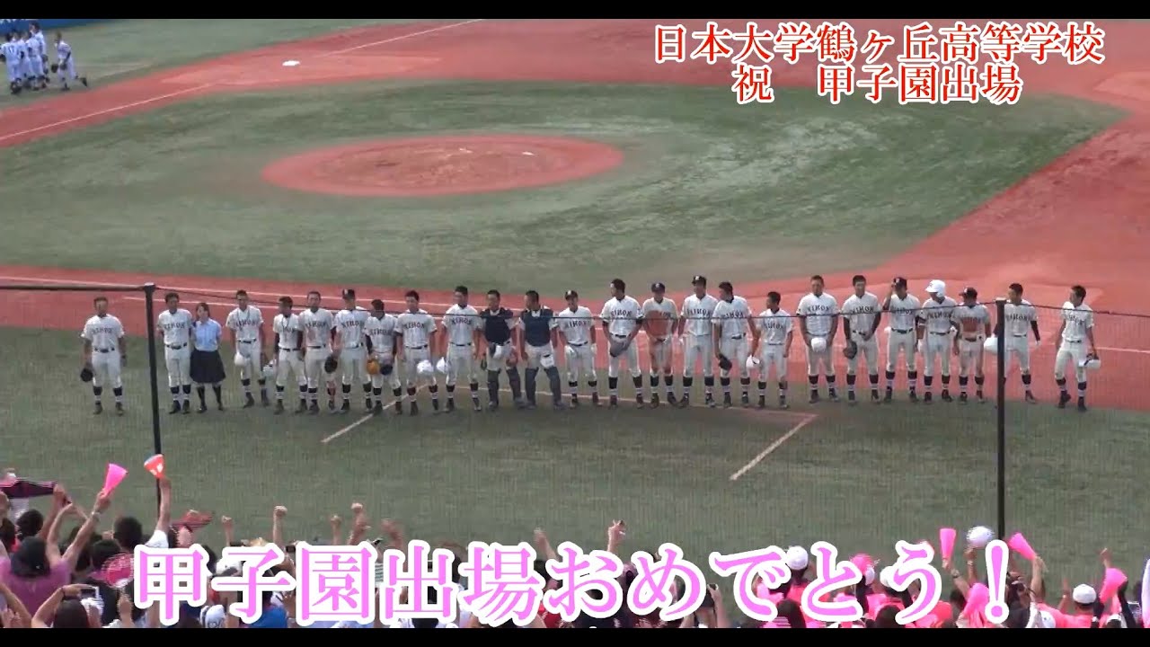 2014年　第96回全国高校野球選手権大会　西東京大会　サヨナラ優勝の瞬間　日大鶴ヶ丘ー東海大菅生　鶴高応援席より