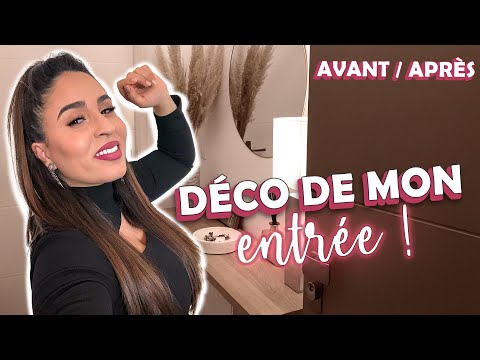 DÉCORATION DE MON ENTRÉE ! ? VLOG ❤️