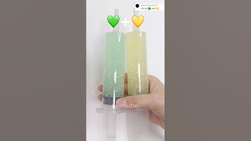 💚+💛 Tape Balloon DIY with Orbeez #diy #orbeez #nanotape #satisfying #squishy #테이프풍선 #개구리알