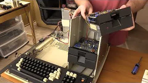 TRS-80 Model 4 Restoration: Disk Drives, Testing & Reassembly