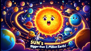 Sun's Secret: Bigger Than 1 Million Earths! 🌞🚀