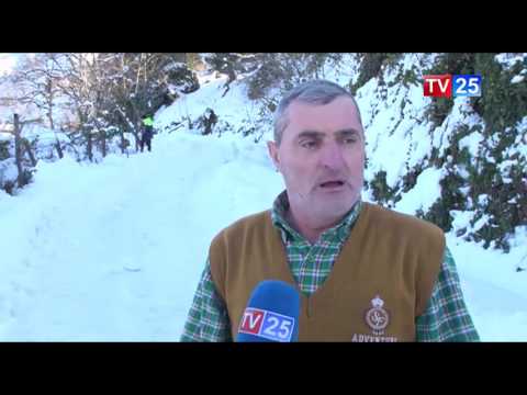 გაუწმენდავი შიდა სასოფლო გზები ზედა ახალშენში