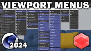 Cinema 4d 2024: Viewport Menus