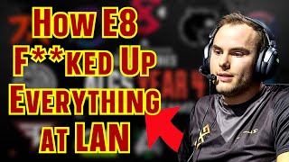 Zachmazer Opens up About the FALL of E8 At ALGS LAN | Apex Legends