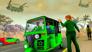 Army Auto Rickshaw Driving 2021 -Taxi Tuk Tuk Simulation-android game.GAME TV screenshot 4