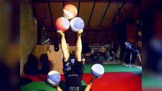 Amazing Basketball Juggling With Feet People Are Awesome