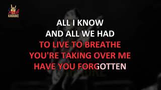 Evanescence - Taking Over Me (Karaoke Version)