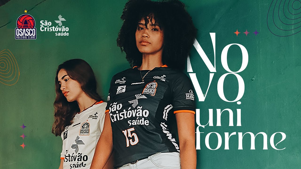 NOVO UNIFORME DO OSASCO SÃO CRISTÓVÃO SAÚDE - UMA PAIXÃO QUE VESTE A ALMA!
