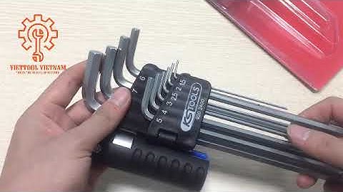 Bộ Lục Giác Đầu Bi 1.5- 10mm Kstools 920.2400