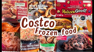 COSTCO! FROZEN FOOD! SHOP WITH ME!