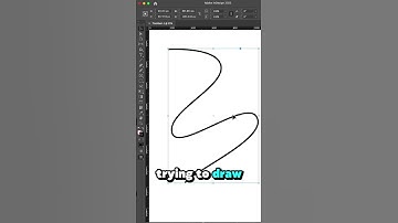 How to Draw a Curvy Line in InDesign